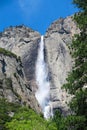 Yosemite waterfall Royalty Free Stock Photo