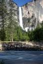 Yosemite Waterfall and River