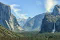 Yosemite waterfall at Yosemite national park Royalty Free Stock Photo