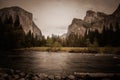 Yosemite - Gates To The Valley In Spring Royalty Free Stock Photo