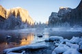 Yosemite Winter Royalty Free Stock Photo