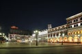 Yoshkar-Ola at night. Obolensky-Nogotkov square. Mari El republic