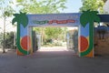 Yotvata, Israel - June 4, 2022: road stop shop and entertainment park in Kibbutz Yotvata in the Aravah Valley