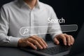 Information Search: Data Discovery and Search Tools Royalty Free Stock Photo