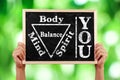 You Body Spirit Soul Mind Balance Royalty Free Stock Photo