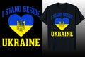 Stand with Ukraine Choose peace Pray for Ukraine T-shirt design