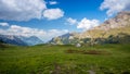 Spectacular views in the valley called Kiental Berner Oberland, Switzerland