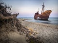 Dimitrios shipwreck Royalty Free Stock Photo