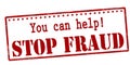You can help stop fraud
