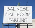 Balinese Ballroom Parking, Memphis, TN