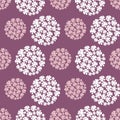 You Can Never Have too many Hydrangeas Seamless Pattern Vector Print