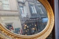 House reflexion on mirror Istanbul Turkey Royalty Free Stock Photo