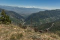 you can see with the naked eye that the mountains of albani are a beautiful landscape to the horizon