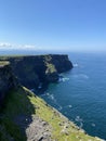 Breathtaking view from the Cliffs of Moher Royalty Free Stock Photo