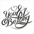 You & i be long_5