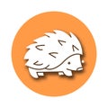 Hedgehogs Vector icon which can easily modify or edit