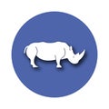 Rhino Vector icon which can easily modify or edit