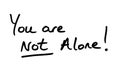 You are NOT Alone