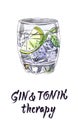 Gin and tonic therapy