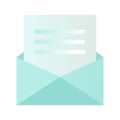You re Invited Written Inside An Envelope Letter Icon in Style Vector Illustration Design