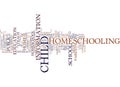 Are You Ready To Homeschool Your Child Yet Word Cloud Concept Royalty Free Stock Photo
