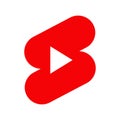 youtube shorts icon vector