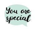You are special text.