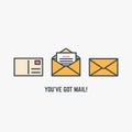 You`ve got mail Royalty Free Stock Photo