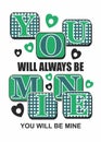 you will always be mine print