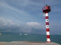 Lighthouse in Sanya, Hainan in China. Royalty Free Stock Photo