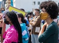 Global Climate Strike day in Cape Town, South Africa. Young activists protest against climate changes and global warming.