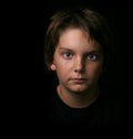 Young Adolescent Boy Royalty Free Stock Photo