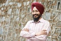 Young adult indian sikh man Royalty Free Stock Photo