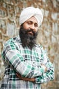 Young adult indian sikh man Royalty Free Stock Photo