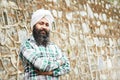 Young adult indian sikh man Royalty Free Stock Photo