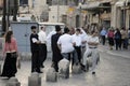 Young Adults at Jaffa Gate, Jerusalem