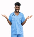 Young african american medical student Royalty Free Stock Photo