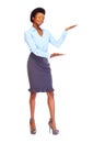 Young african business woman Royalty Free Stock Photo