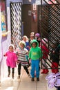 Young African children at daycare kindergarten creche