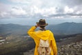 Young ambitious tourist gets exciting experience