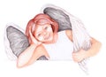 Young angel Royalty Free Stock Photo