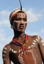 Young Arbore man in South Omo, Ethiopia.