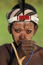 Young Arbore man in South Omo, Ethiopia.