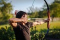 Young archer Royalty Free Stock Photo