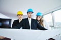 Young architect team Royalty Free Stock Photo