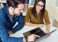 Young architect team working at office Royalty Free Stock Photo