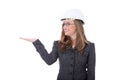 Young architect woman Royalty Free Stock Photo