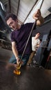 Student Finishing Glass Creation Royalty Free Stock Photo