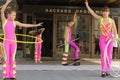 Young artists acrobats