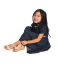 Young Asiam American Girl Smiling Royalty Free Stock Photo